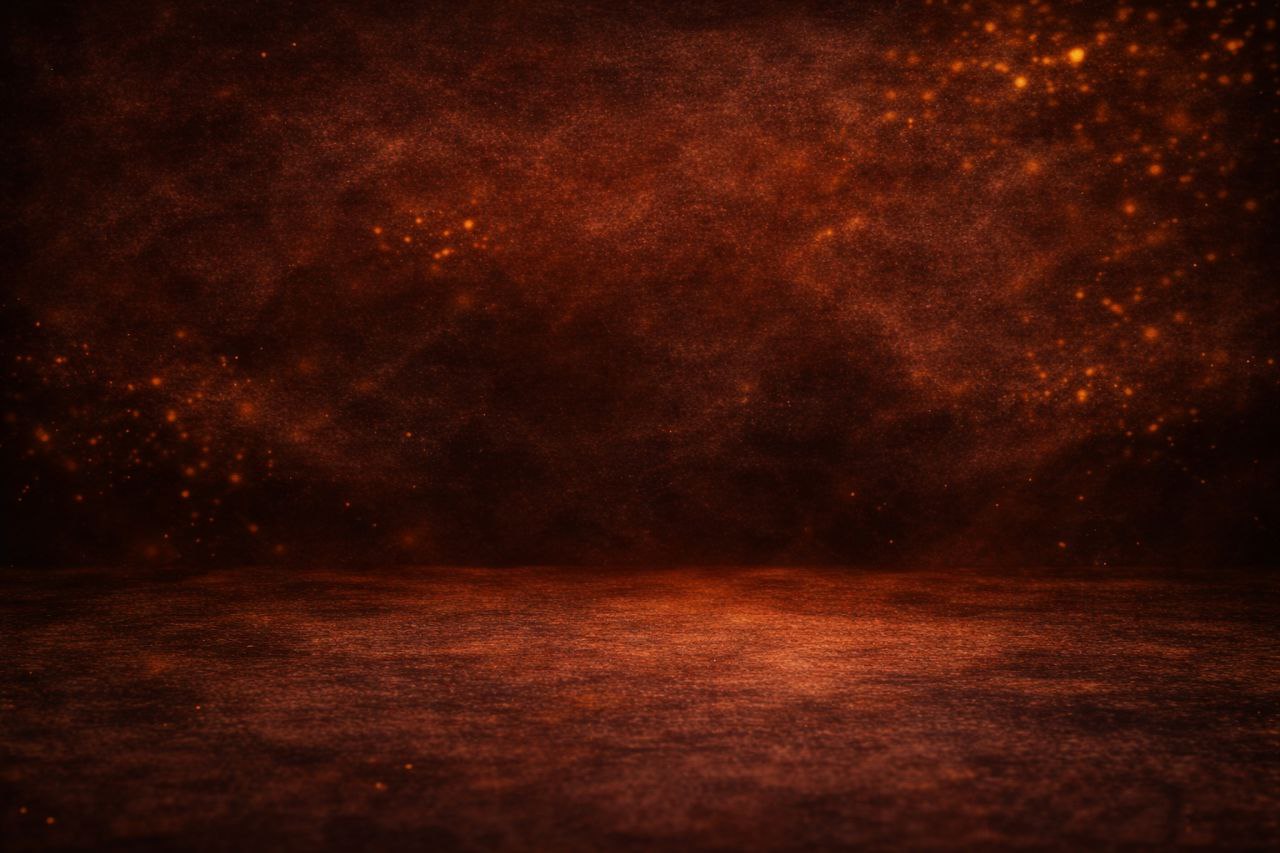 Warm café background with remote